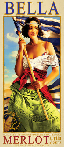 Bella Merlot Poster